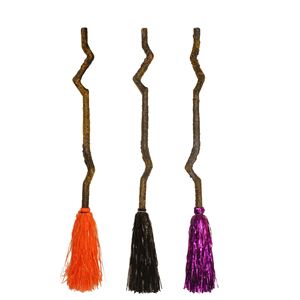 <b>Witch</b> Magic Broom Halloween Beweglich for Children Toy Kids <b>Decoration</b> Party Supplies Wholesale - Product Image 1