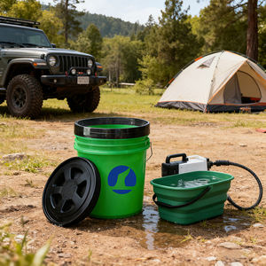 ถังเก็บรายละเอียดรถยนต์ขนาด20ลิตรพร้อมฝาปิดแกมมาถังล้างรถ20L พร้อมถังเก็บฝุ่น - Product Image 6