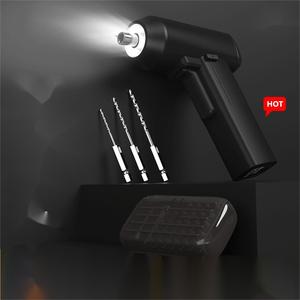 37-Piece Lithium Gun Type Speed Cordless Drill Multi-Functional Household Screwdriver Mini Cordless Drill 3.6v Lithium <b>Battery</b> E - Product Image 1