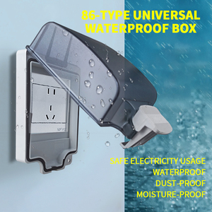 Prise murale étanche IP66 pour <span class=keywords><strong>extérieur</strong></span>, standard universel, avec interrupteur et <span class=keywords><strong>rallonge</strong></span>, pour la recharge électrique, fabriquée directement par le fabricant - Product Image 2