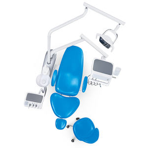 내구성 있는 치과용 의자 제조업체 직송 전기 작동 통합 흡입 장치 포함 - Product Image 3