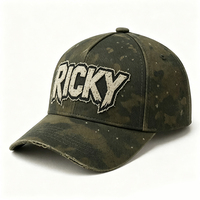 Gorras de Papá de Alta Calidad al por Mayor, Personalizadas, Minimalistas, con Logotipo Bordado, de Algodón Lavado, Unisex, Vintage, Casuales, de 5 Paneles, Sin Estructura