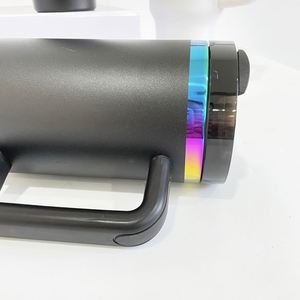 8 Pack Custom Logo Rainbow Plated <b>Double</b> <b>Walled</b> Stainless Steel BPA Free Leak-Proof 40oz 6-12hr Thermal H2.0 Coffee Travel <b>Mugs</b> - Product Image 4