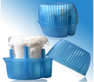 450g baño casa productos químicos deshumidificador recargable contenedor absorbente de humedad de caja de plástico - Product Image 4