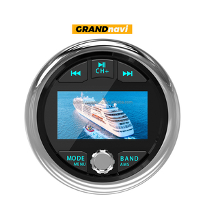 Grandnavi không thấm nước biển đo Stereo đài phát thanh hệ thống âm thanh BT FM AM USB Thuyền biển Stereo Receiver cho cho RV UTV du thuyền - Product Image 1