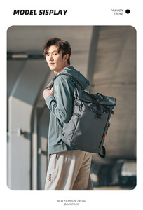 Benutzer definierte große Kapazität wasserdichten Oxford <span class=keywords><strong>Laptop</strong></span> Rucksack für Männer Fashion Roller Computer Tasche für Studenten College/School Travel - Product Image 4