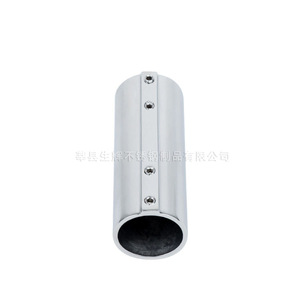 Shenghui Straight Through 316 Stainless Steel Marine Bracket Deck Handrail Connector <b>Yacht</b> Fitting - Product Image 5