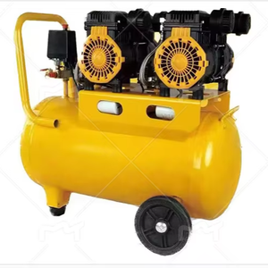 Compresor de Aire Portátil de Doble Pistón, de Alta Resistencia, Mini, Sin Aceite, Refrigerado por Aire, 1hp, 25L, 8 Bar, Personalizado - Product Image 1
