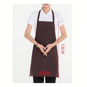 Tablier de Chef Personnalisable avec Logo Imperméable pour Restaurants, Sublimation 100% Polyester avec Sangle Réglable, Tabliers Personnalisables pour Hommes - Product Image 4