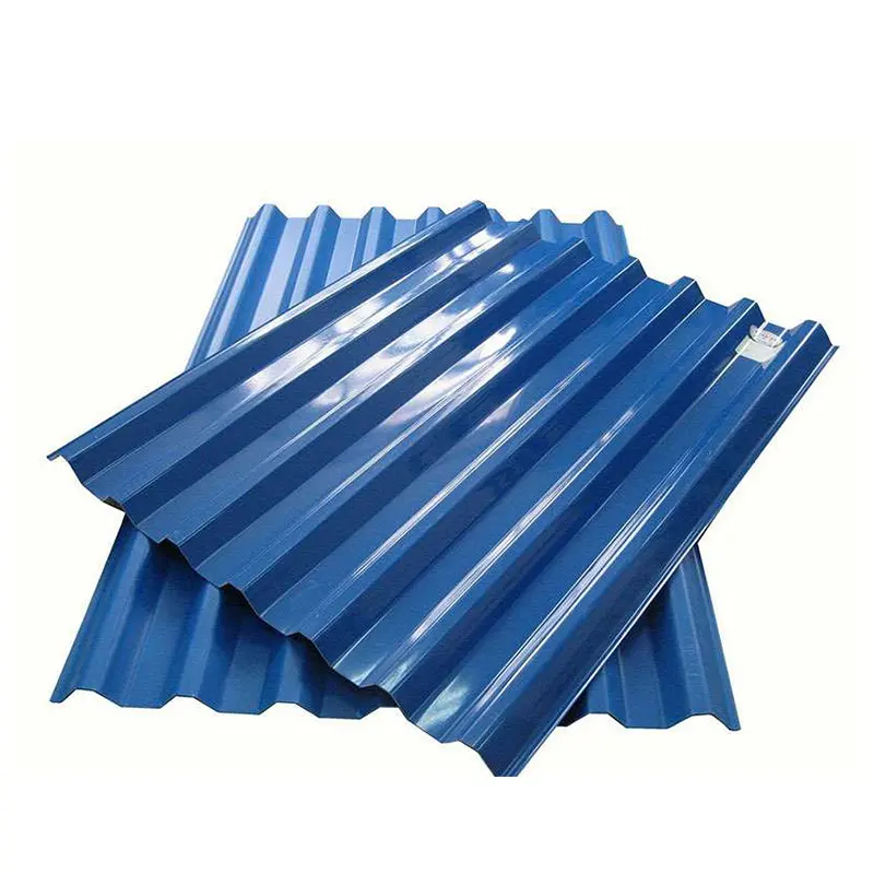 Metre başına boyalı alüminyum alaşımlı galvaniz çatı yaprak renk çatı kaplama levhası çatı kaplama fiyatı