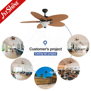 1stshine <span class=keywords><strong>ventilateur</strong></span> de <span class=keywords><strong>plafond</strong></span> lumière 5 ABS fantaisie design pales classique décoratif LED éclairage <span class=keywords><strong>ventilateur</strong></span> de <span class=keywords><strong>plafond</strong></span> avec lumière - Product Image 5