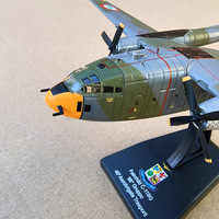 Kits de Modelos de Aviones de Combate de Metal, Juguetes de Modelos de Aviones de la Segunda Guerra Mundial, Escala 1:200, Avión de Transporte Fairchild C-119 G