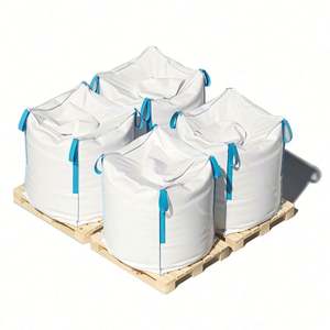 Wholesale 1 <b>Ton</b> Conductive White Woven Sling <b>Bag</b> Square Jumbo <b>Bag</b> for 1000kg Loading - Product Image 5