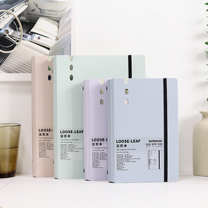 New rắn màu bìa cứng macron máy tính xách tay học sinh Trường <span class=keywords><strong>6</strong></span> lỗ <span class=keywords><strong>sprial</strong></span> Loose-Leaf máy tính xách tay văn phòng phẩm Nguồn cung cấp A7/A6/A5/B5 - Product Image 4