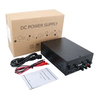 GVDA-fuente de alimentación de laboratorio regulada por USB, fuente de alimentación de banco con interruptor estabilizador ajustable de 30V, 10A, 60V, 5A