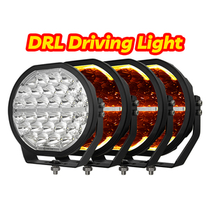 <span class=keywords><strong>Fari</strong></span> LED Versatili da 9 Pollici 150W con DRL Ambra/Bianco, Luci <span class=keywords><strong>Fendinebbia</strong></span> LED <span class=keywords><strong>Fuoristrada</strong></span> 4x4 - Product Image 1