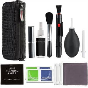 Kit de herramientas de limpieza de cámara profesional, accesorios para Gopro DSLR Canon Pentax <span class=keywords><strong>Sony</strong></span>/ordenador/cámara - Product Image 1