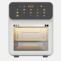 Friteuse à air 6L Grande capacité Visuelle Intelligente Entièrement automatique Friteuse électrique Four multifonctionnel Contrôle tactile 1350W