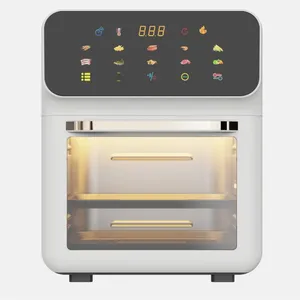 6L luchtfriteuse Grote capaciteit Visueel Intelligent Volautomatische elektrische friteuse Multifunctionele oven Aanraakbediening 1350W - Product Image 2