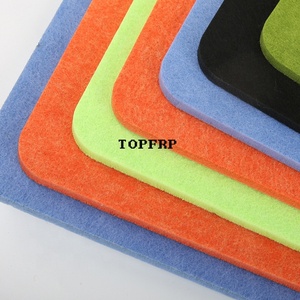 แผ่นดูดซับเสียงใยโพลีเอสเตอร์ แผ่นอะคูสติกผ้าสักหลาดโพลีเอสเตอร์ - Product Image 4