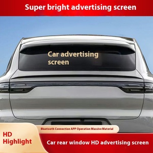 מכפיפים בצבע מלא גלילה עבור חלון אחורי המכונית הוביל מסך פרסום תצוגה עבור דלת אחורית - Product Image 6