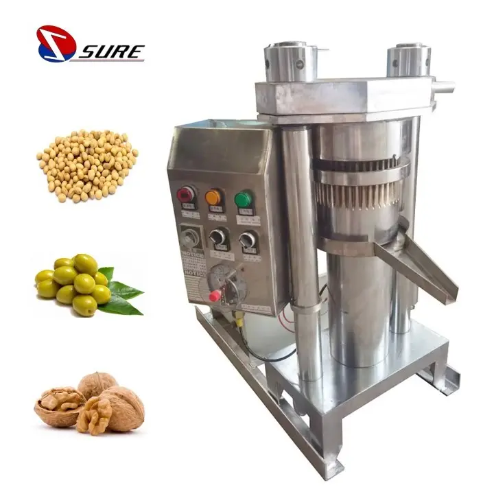 Large Capacity Sunflower Seed Olive Oil Hot Cold Press Machine Sun Flower Oil Extractor Machine