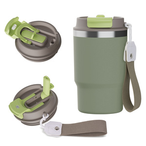 Mới Tùy Chỉnh 16Oz 304 Thép Không Gỉ Cốc Cà Phê Hiện Đại Hai Lớp Cách Nhiệt lạnh-Proof Chân Không Chai Dual-Sử Dụng Cốc - Product Image 4