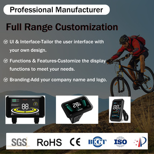 Contrôleur de moteur sans balais YOLIN IP65/IP66 YL-80C-C 48V avec écran LCD numérique pour kit de moyeu de <span class=keywords><strong>vélo</strong></span> <span class=keywords><strong>électrique</strong></span> - Product Image 6