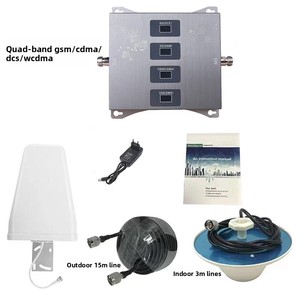 Amplificateur de signal de téléphone portable domestique quadribande CDMA/GSM/DCS/WCDMA, répéteur de réseau HB-9 avec couverture de 500 mètres carrés, HB-9 quadribande - Product Image 1