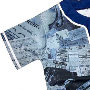Camisetas de Béisbol Unisex de Alta Calidad, Camisas con Botones, Uniformes Deportivos, Tops de Moda Urbana, Spandex/Poliéster Anti-UV Plus - Product Image 4