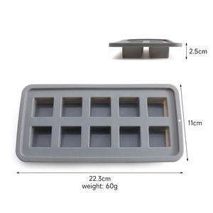 Meilleures ventes 2025 Moule à pain rond carré en silicone Moule à pain en silicone pour gâteaux - Product Image 6