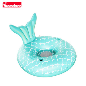 Samebust Mermaid Floating Lounger Chair <b>Inflatable</b> Pool <b>Float</b> For Adults And Teens Outdoor Water Fun - Product Image 4