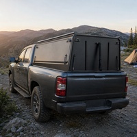 Capot de camion en aluminium, coque de camping-car, toit rigide pour Toyota Tacoma 4x4, porte-bagages de toit, étanche, OEM ODM