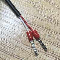 Capteur de température étanche en acier inoxydable RTD PT1000 CLASSE B avec câble gainé de PVC de 3m 5m