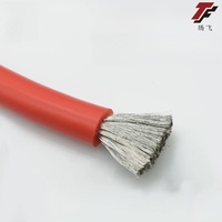 Fil de câble en caoutchouc de silicone ultra doux 50 70 95 mm résistant aux hautes températures 1 conducteur toronné 4AWG usine directe 600V évalué