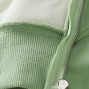 Sudadera con capucha de invierno de alta calidad con bordado 3D, diseño degradado, extragrande y con cremallera, al por mayor - Product Image 3