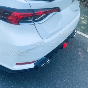 <b>Car</b> Rear Bumper Lip Rear Bumper Splitter <b>Diffuser</b> Bumper Protector Guard Body Kit <b>for</b> Toyota Corolla 2016-2018 <b>Car</b> Accessories - Product Image 2