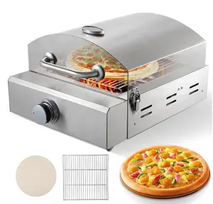 New design Gas bakery oven table top Pizza Home Cooking gas Pizza Oven Price Italy Pizza Baking Oven