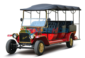 Voiture électrique classique rétro 2026 à quatre roues avec moteur AC, de luxe, style vintage, autonomie supérieure à 100 km et 4 à 17 places - Product Image 4