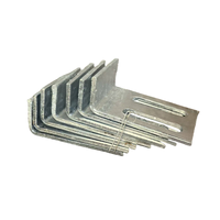 Support d'angle en acier à haute teneur en carbone, usinage sur mesure pour coin de base de téléphérique de ski alpin
