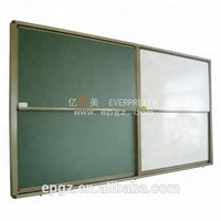 Mobilier scolaire de haute qualité tableau blanc magnétique mobile pour salle de classe moderne cadre en aluminium tableau magnétique pour l'école et le bureau