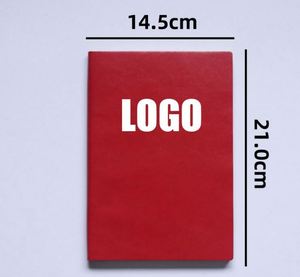 High Quality <b>Custom</b> Logo Collection PU Notebook with PVC Cover for Creative Brands Event Welcome Gift Set Office Supplies - Product Image 3
