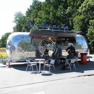 2025 Concession Food Trailer Food <b>Truck</b> With Full Kitchen <b>Refrigerated</b> Food Carts - Product Image 3