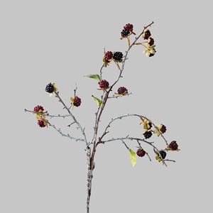 C964 Frutos Artificiales Hechos a Mano, Arándanos Artificiales, Frutos <span class=keywords><strong>Silvestres</strong></span>, Decoración para Mesa de Hogar - Product Image 1