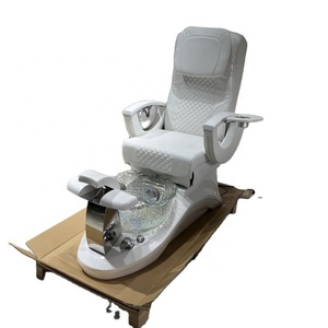 Kisen Funky Beauty Salon Furniture Equipment No Pump Massage Luxury Foot Spa Electric Pedicure Chair With Drain Pump for Sale - Product Image 3