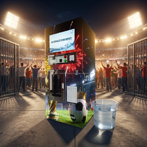 Máquina expendedora de agua para comunidad residencial, 24H automática, 400 GPD, purificación por ósmosis inversa de grado alimenticio, ¡superventas para centros comerciales! - Product Image 1