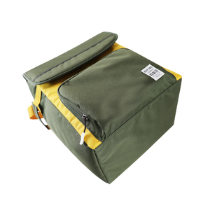 Foldable <b>Shoulder</b> <b>Strap</b> Custom Logo 600D Polyester Oxford Insulated Thermal Waterproof <b>Lunch</b> Cooler <b>Bag</b> Office Travel Letter - Product Image 6