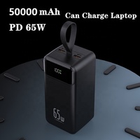 Banques d'alimentation 50000mah 40000mah pour baseus Banque d'alimentation 65w 30000mah