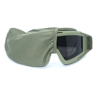 Lunettes tactiques anti-vent, anti-buée, avec lentilles interchangeables 3 couleurs, lunettes de sécurité pour sports de plein air, tir, protection des yeux