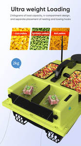 2025 12Vモーターデュアルモーター強力パワー釣り餌ボートGPS魚ファインダーソナーRCコイ餌ボートナイトライト - Product Image 2